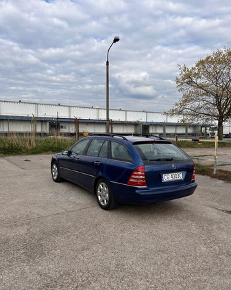 Mercedes-Benz Klasa C cena 21900 przebieg: 286500, rok produkcji 2006 z Grudziądz małe 137